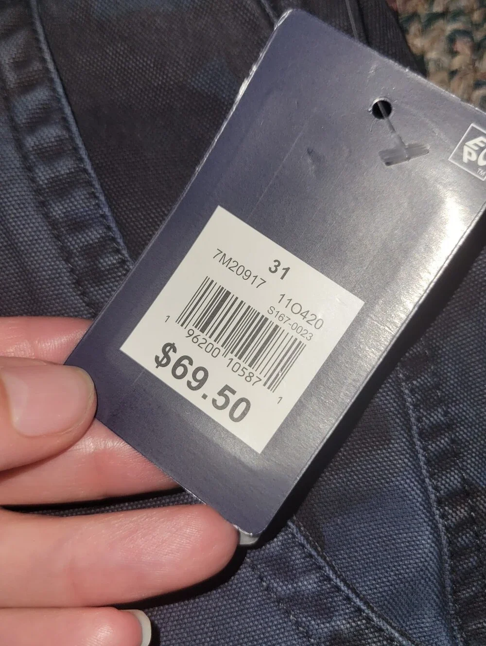 Lucky Brand Men's Blue Black Camo Cargo Shorts